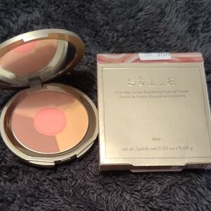 Stila Color-Correcting Brightening Palette — Peach, Coral, Neutral Tones